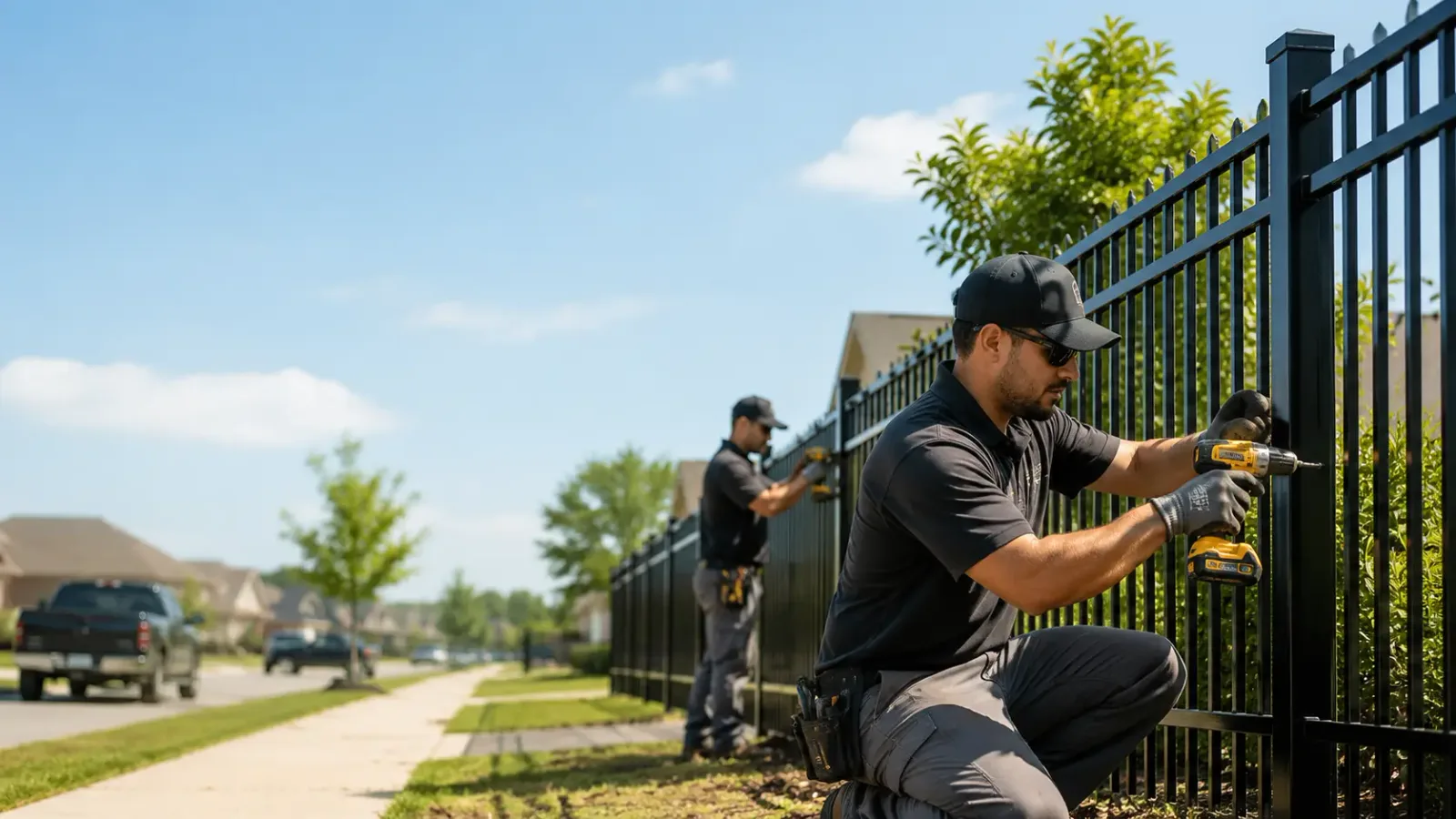Metal Fence Installation in Cambria, IL